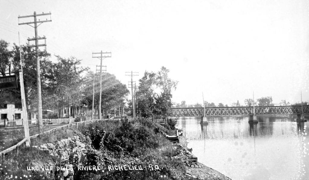 Rivière Richelieu ancienne photo