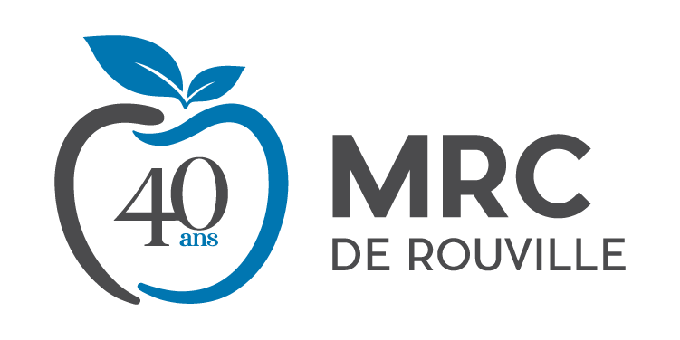 Logo 40 ans MRC de Rouville